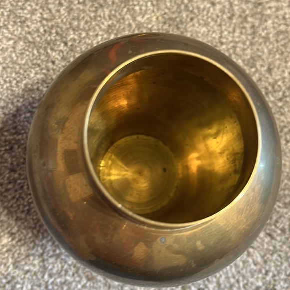 Vintage Brass Vase - Picture 4 of 4